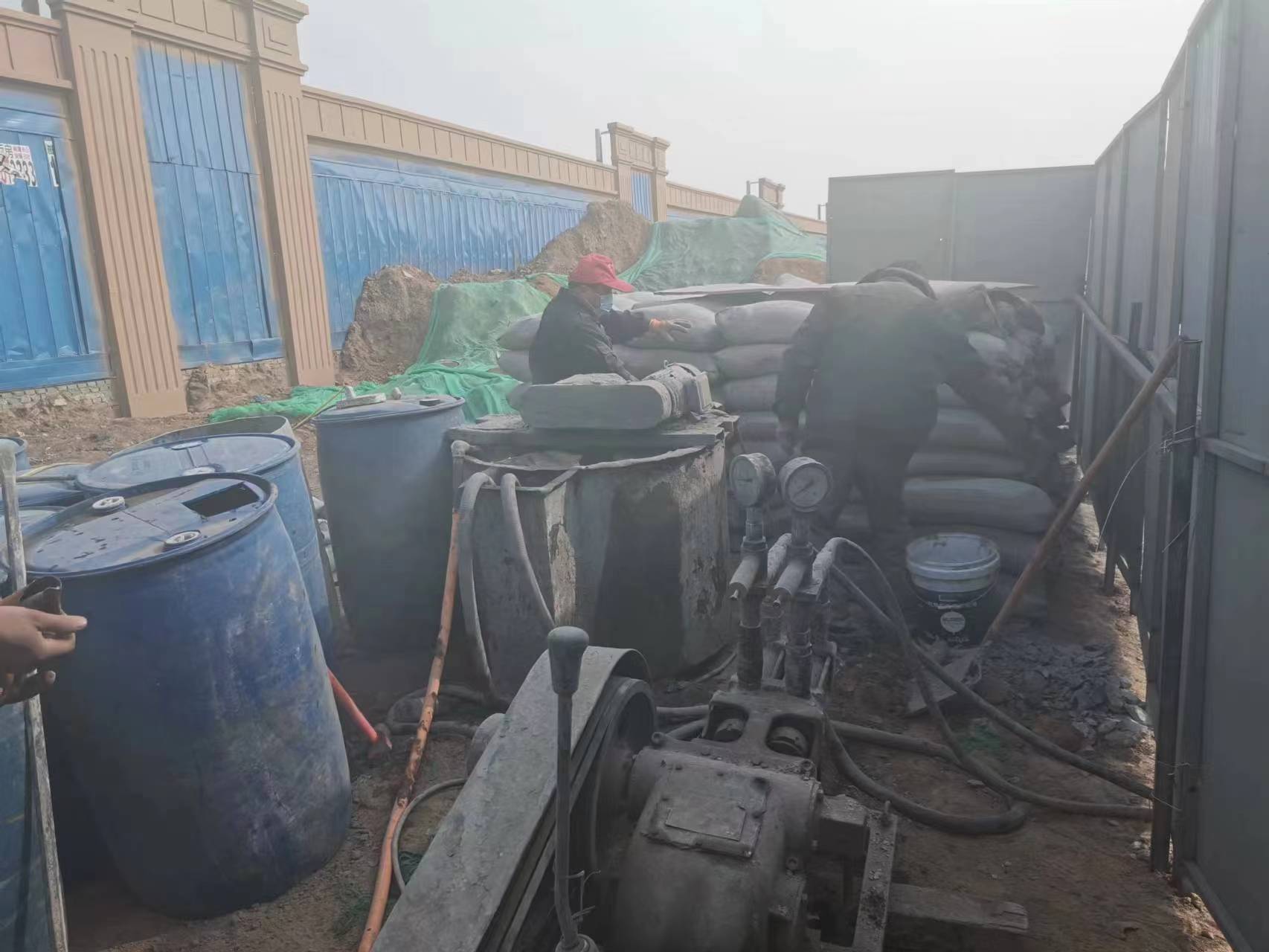 涞水房屋下沉注浆